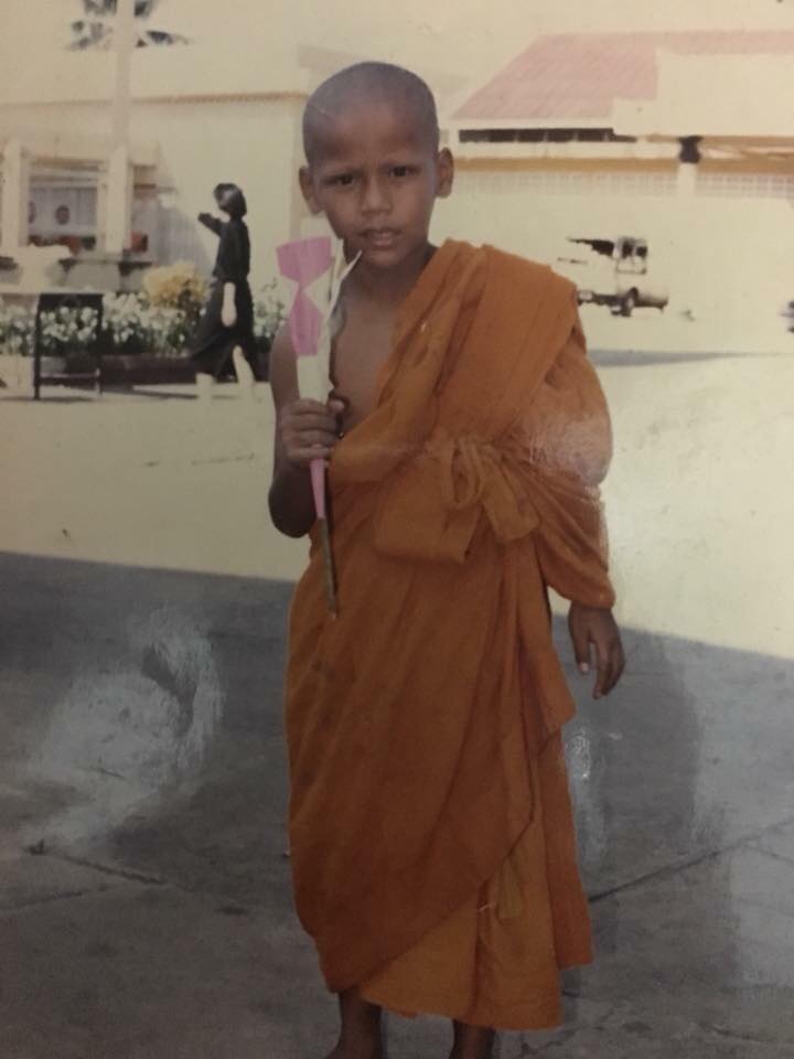 Enfants moines en Thaïlande