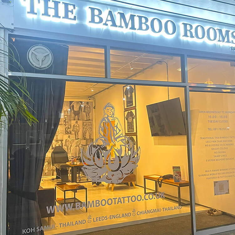 Our tattoo studio in Chiang Mai